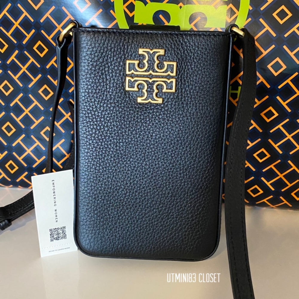 💜Tory Burch Britten Phone Crossbody bag/shoulder phone bag